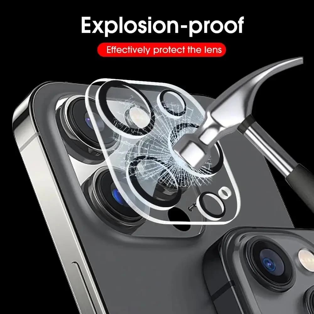 4/1PCS HD Camera Rear In Tempered Glass For iPhone 13Mini 13 14 15 16 Pro Max Rear Len Screen Protectors Anti-scratch Glass Film
