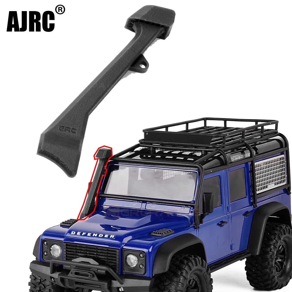 Snorkel/Wade Throat (Stampa 3D) Auto RC Crawler 1/18 Traxxas TRX-4M Defender