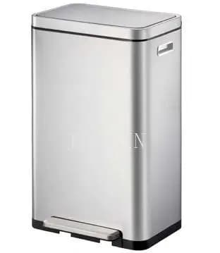 Stainless Steel Sensor Trash Bin For Kitchen Bathroom Dustbin Garbage Collection Features Plastic Material Recycling