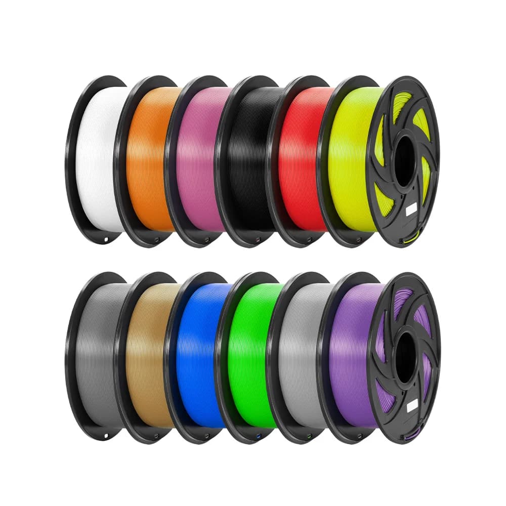 Tronxy 3D Printer High Speed Filament Multicolor PLA Plastic Filament for 3D Printing Filamento Colourful Oversea
