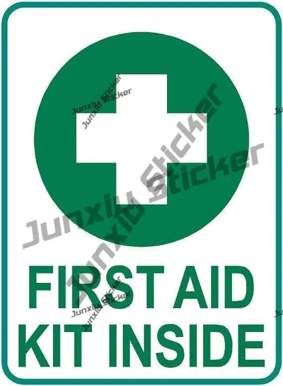 Kit di pronto soccorso all'interno del kit medico Star of Life Servizi medici di emergenza EMS Adesivo Emt Accessori per decalcomanie per auto autoadesive