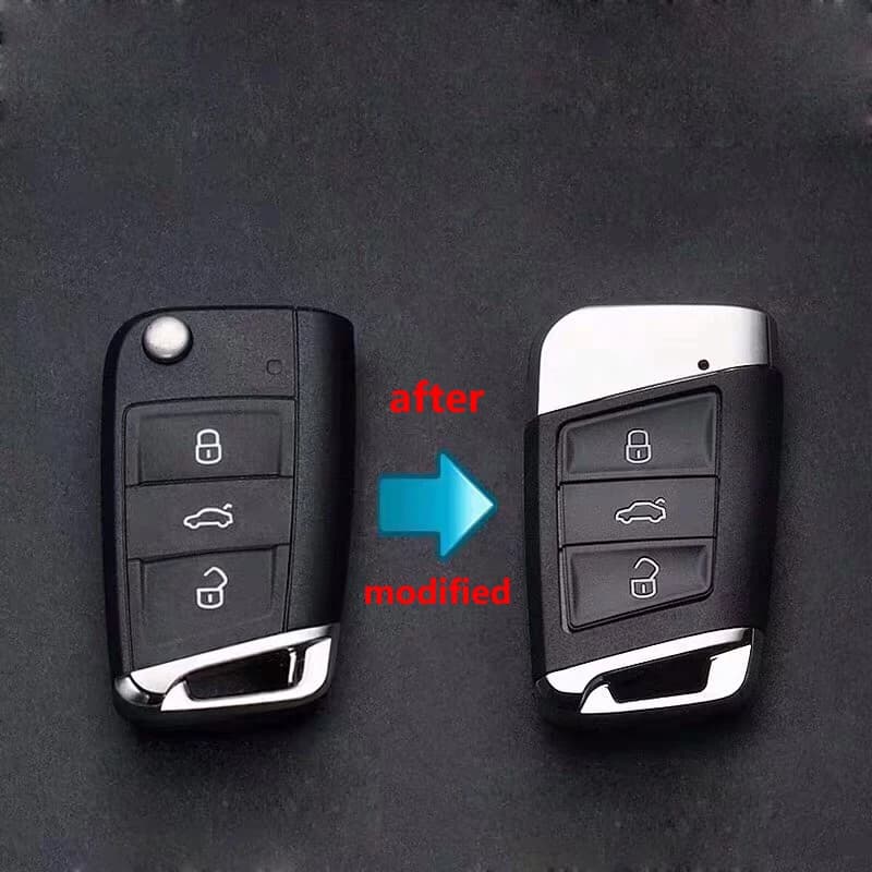 MQB Auto Modificato Sostituzione Chiave A Distanza Borsette Chiave Della Copertura Della Cassa per VW Golf MK7 Jetta Tiguan Polo per Superb Octavia per SEAT Cupra