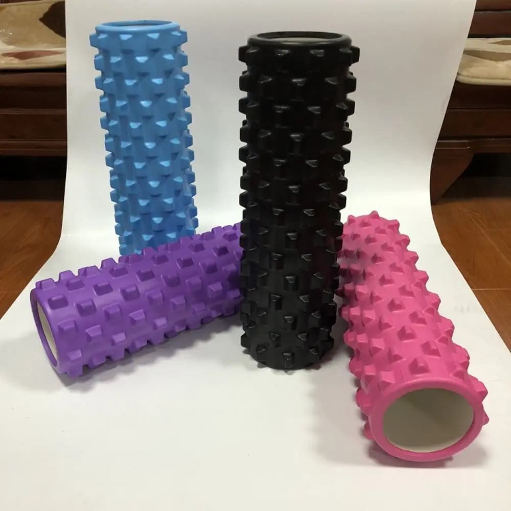 EVA Foam Yoga Foam Massage Roller High Density Trigger Point Yoga Pilates Foam Roller Self Massage Tool Stable