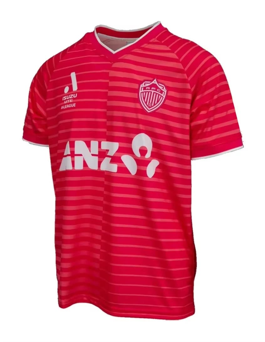 25-26 Australia A-League Auckland FC partita Maglia da calcio da allenamento Autunno Sport Asciugatura rapida T-shirt da uomo Abbigliamento per bambini
