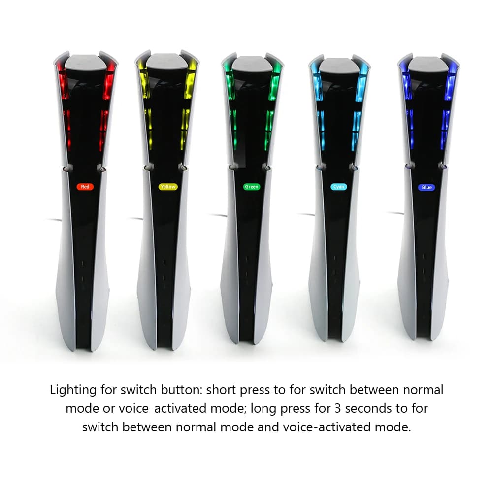 Luce d'atmosfera a striscia luminosa a LED RGB per console PS5/PS5 Slim/PS5 Pro Kit anello luminoso USB Accessori decorativi fai-da-te
