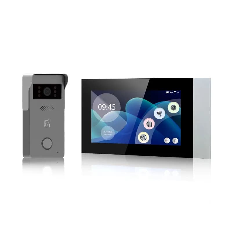 Universal Second-line Tuya Intelligent Electronic Cat Eye Video Doorbell Wifi Door Video Intercom