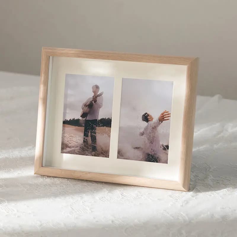 Modern Style Home Photo Frame Art Picture Frames Simple Pure Color Photo Frames Bedroom Decoration Rectangle Resin Picture Frame