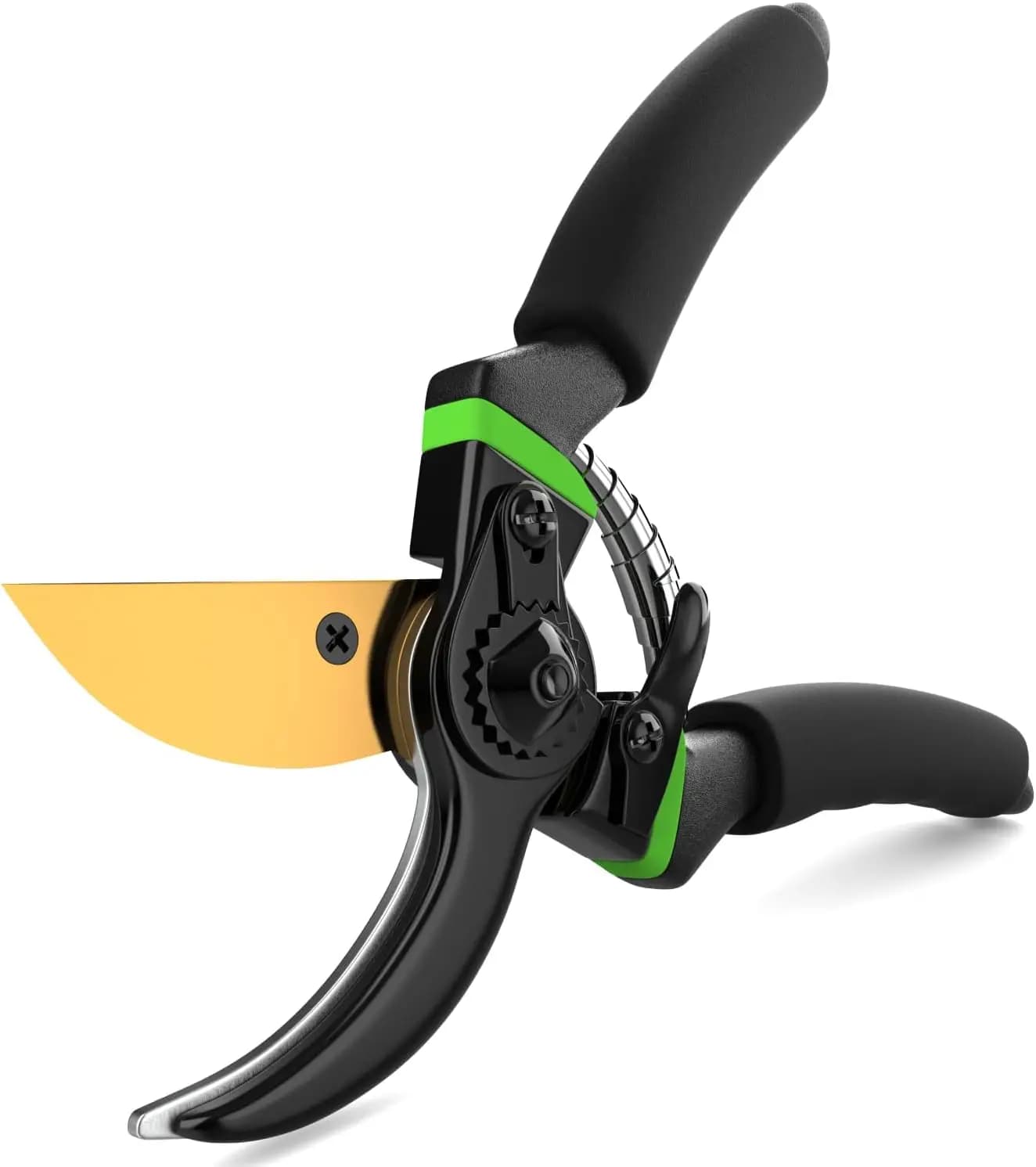 8''' Titanium Professional Power Scissors - Super Sharp Garden Cemeteries and Tree Potentials