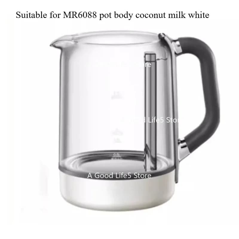 Accessories for Mofei Teapot MR6088: Bottom Body, Cover and Tea Infusion Accessories