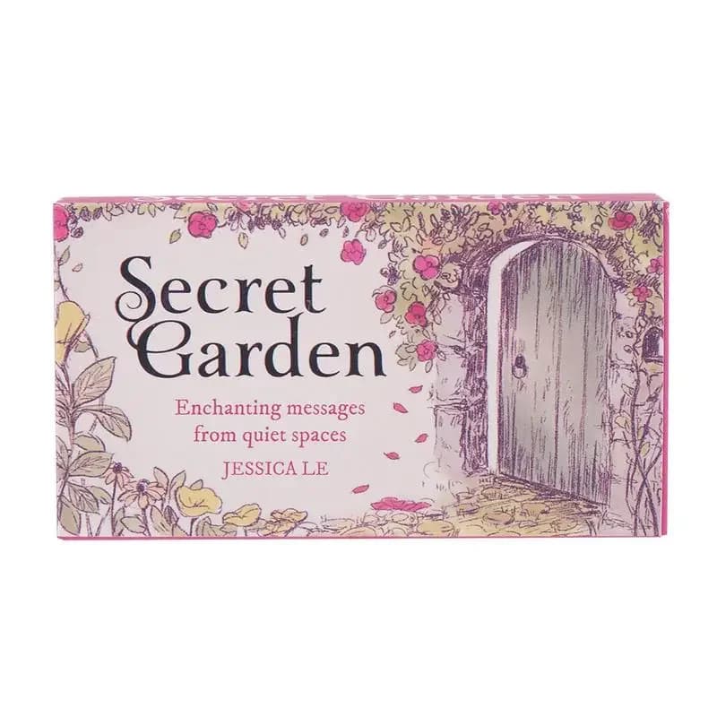 Carte Oracle Giochi classici da giardino segreti 40 pezzi Carte dei tarocchi Carte da gioco per riunioni di famiglia in inglese per feste di raccolta