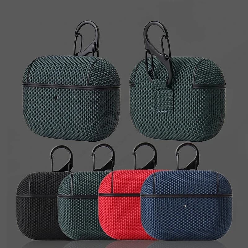 Custodia per auricolari wireless per Airpods Pro 2 3, cover protettiva in tessuto anti-impronta per AirPods Pro 3 2