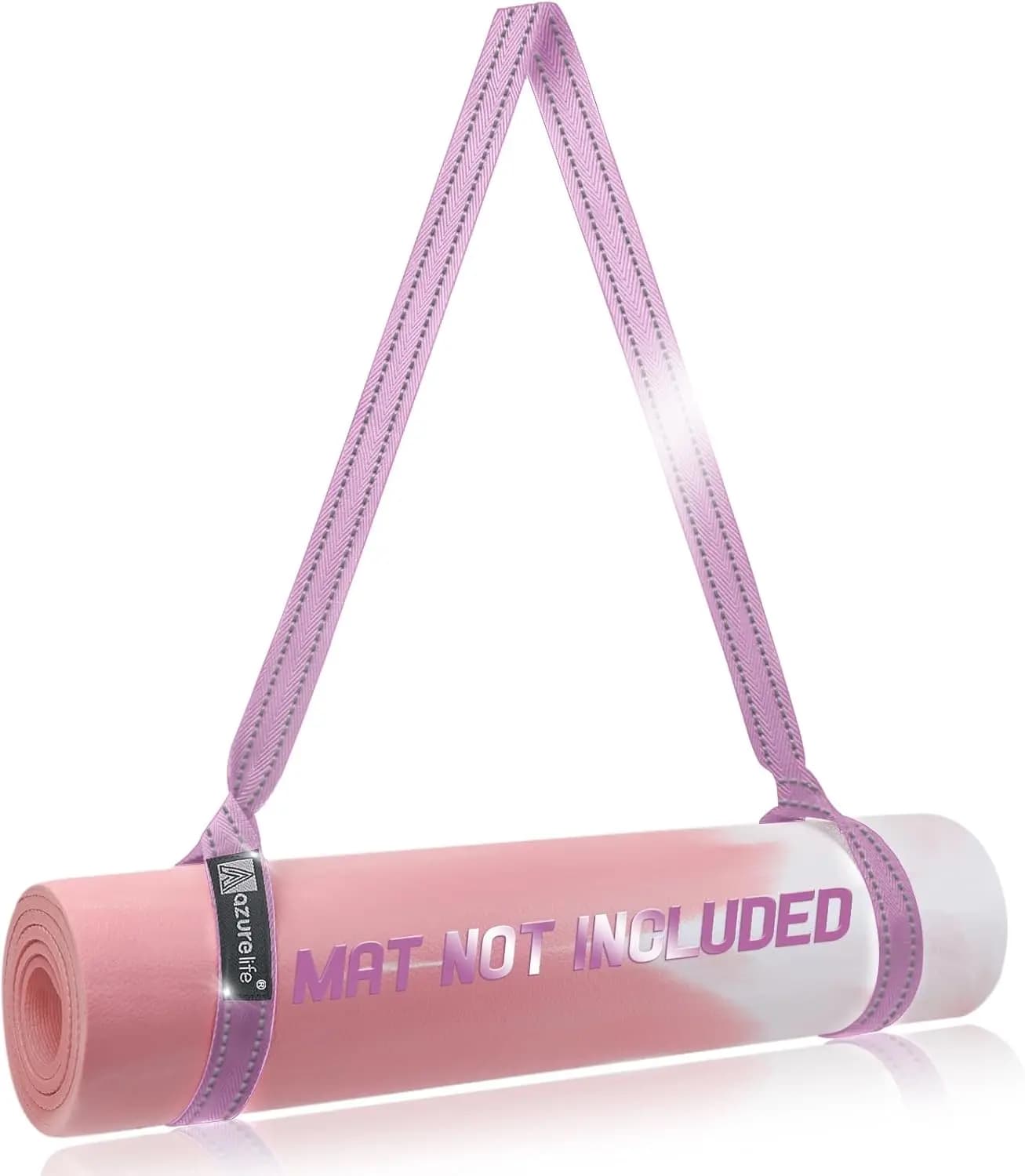 Portable Yoga Mat Strap for Easy Transport, Adjustable Support with Quick Closure Design
