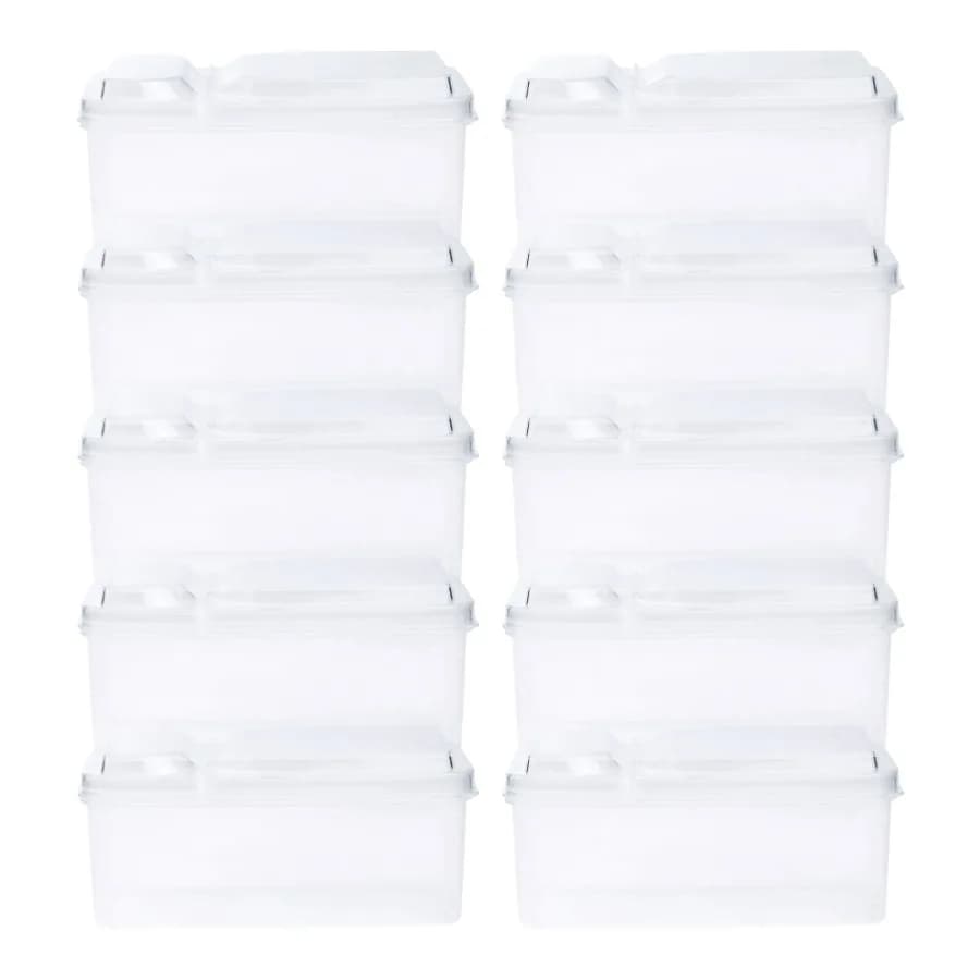 10 Packs Food Storage Containers Meal Prep Food Containers 17 oz Rectangle
