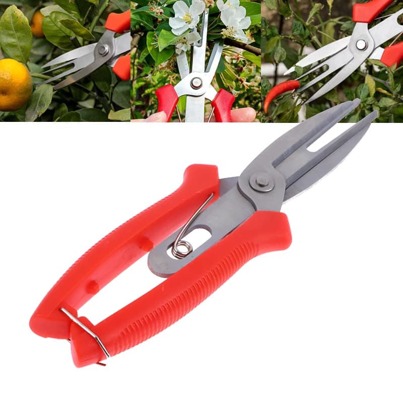 Scissors to smooth out agriculture shears to smooth fruit and flowers with double pruning multi-purpose garden tools for pruning fruit trees