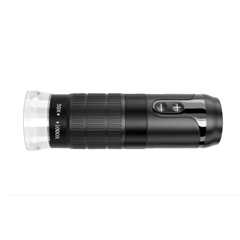AA01-Microscopio digitale Microscopi USB portatili tascabili wireless Zoom 1000X Lente d'ingrandimento HD con messa a fuoco fissa con LED per PC Iphone