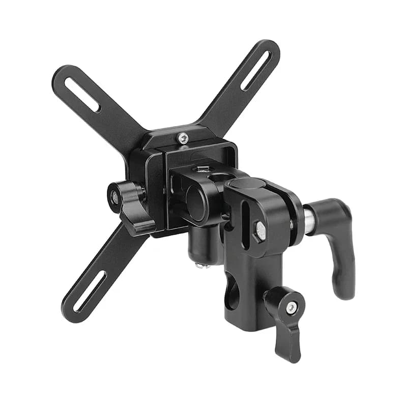 Supporto per monitor regolabile CAMVATE con clip a coda di rondine a sgancio rapido Supporto VESA 75 x 75 100 x 100 Adatto per schermo LCD da 13 a 32 pollici