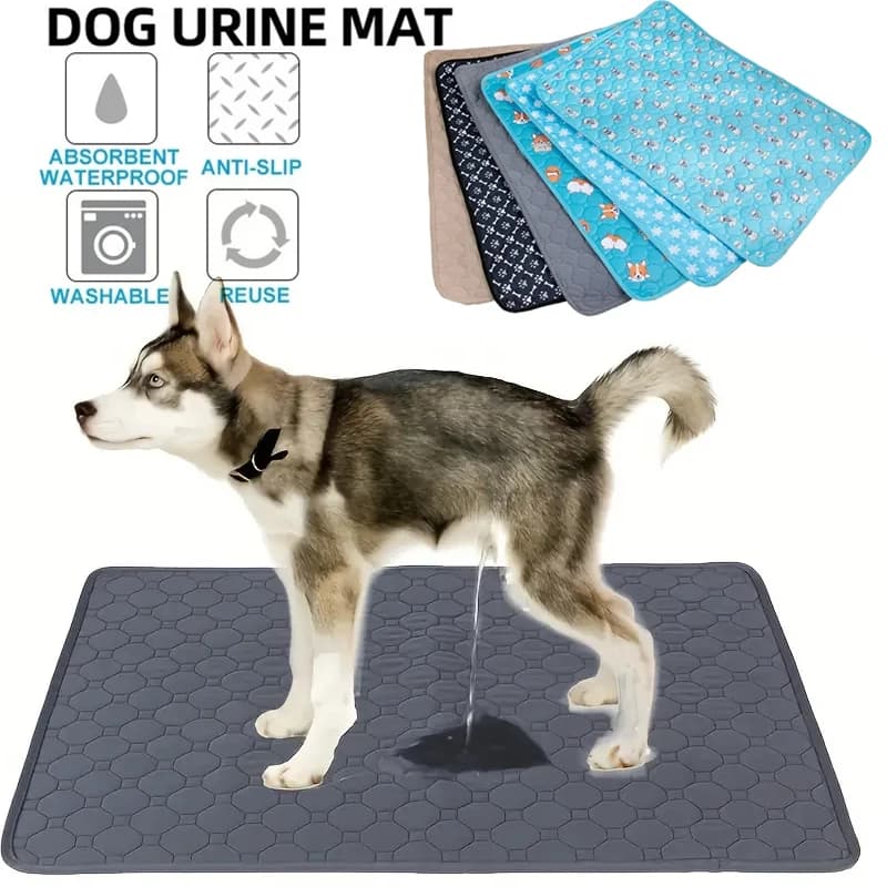 Tappetini Assorbenti Lavabili e Riutilizzabili per Cani, Antiscivolo, per Addestramento Cuccioli, Tappetino per Letto e Sedile Auto, Accessori per Animali Domestici