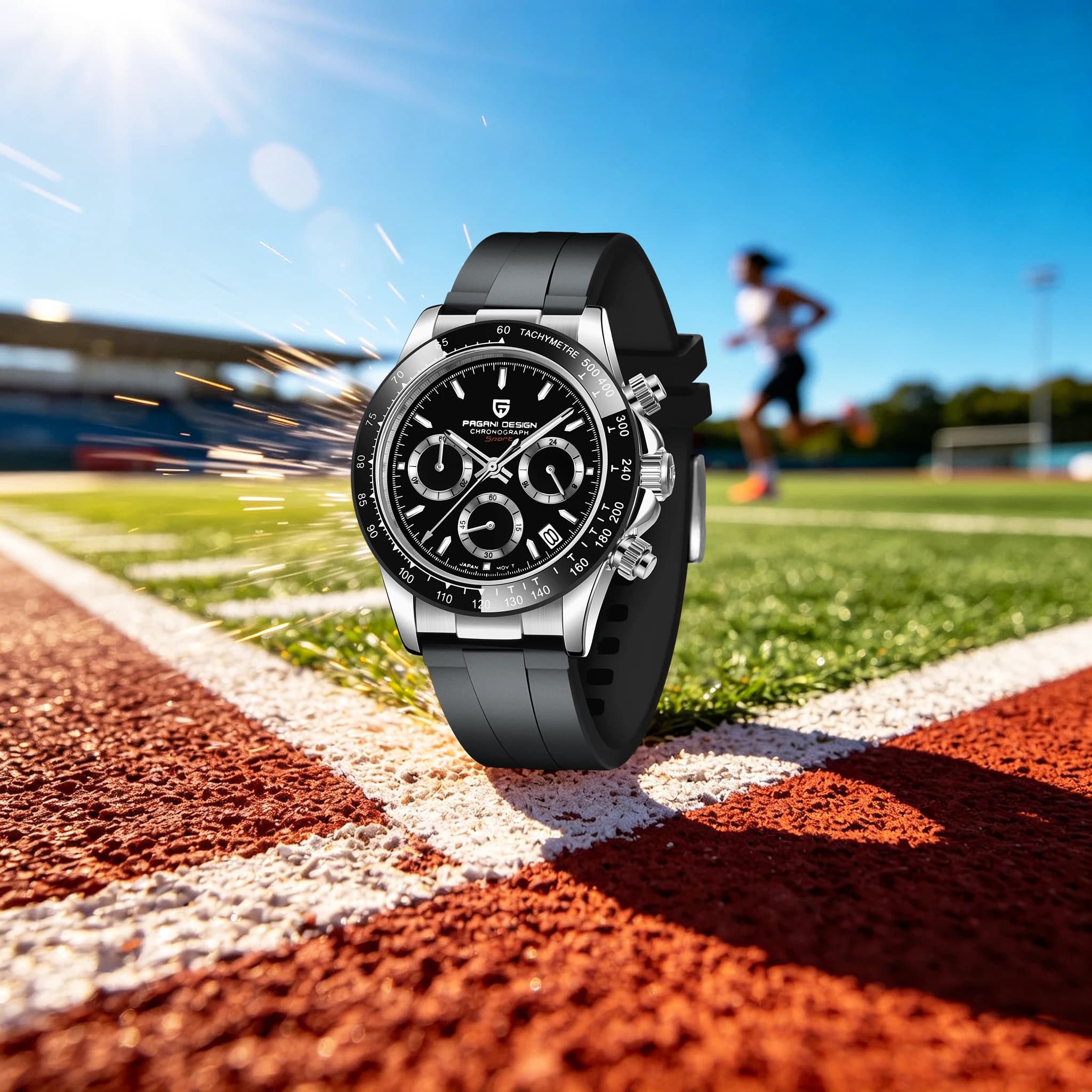 PAGANI DESIGN Men's Exquisite Quartz Watches For Man Business Commute Dress Watch Sapphire Luminous Tachymeter Dive Chronograph