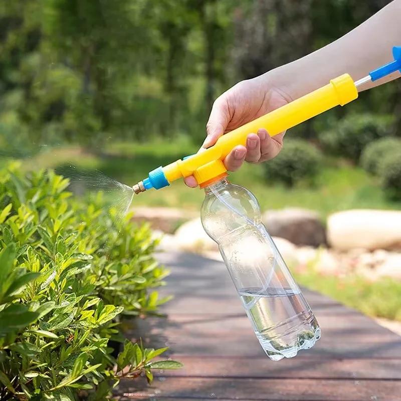 Select casual one in blue and red High Pressure manual air pump Manual sprayer Adjustable beverage bottle Garde spray head