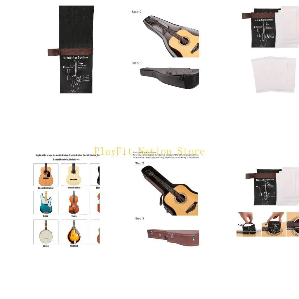 242F Pacchetti umidificatori per chitarra Umidificatori per chitarra Umidificatore automatico per chitarra Mantenimento