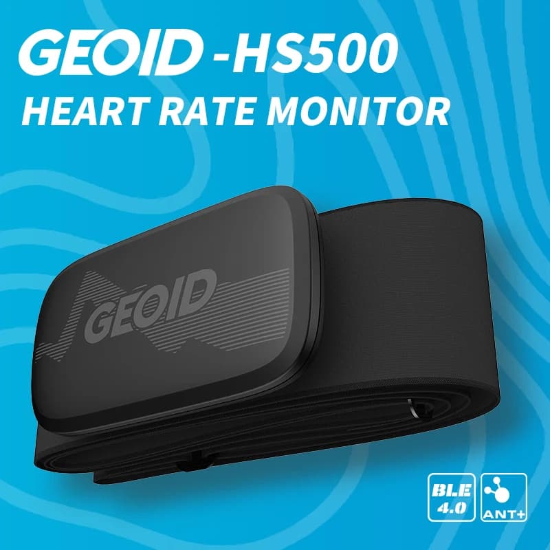GEOID HS500 cardiofrequencymeter Mover GPS Bluetooth ANT Sensor chest strap sensor for Computer cycling Wahoo Garmin Sports Monitor