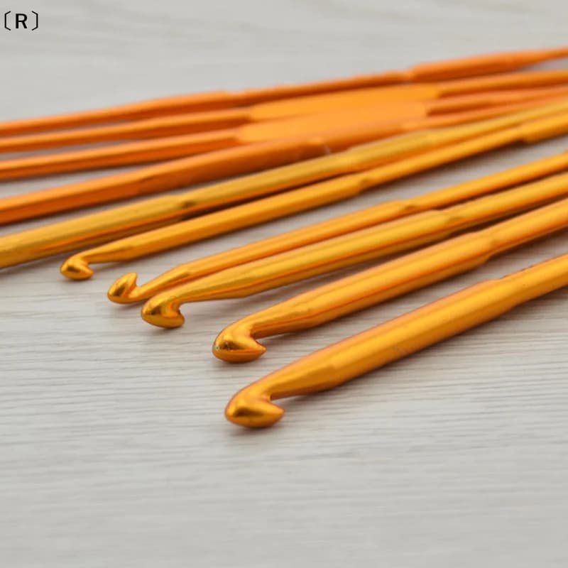 maveraR doradas10 pezzi set di uncinetti in allumina ferri da maglia fai da te strumenti per cucire per maglieria domestica onderwinter2 onder