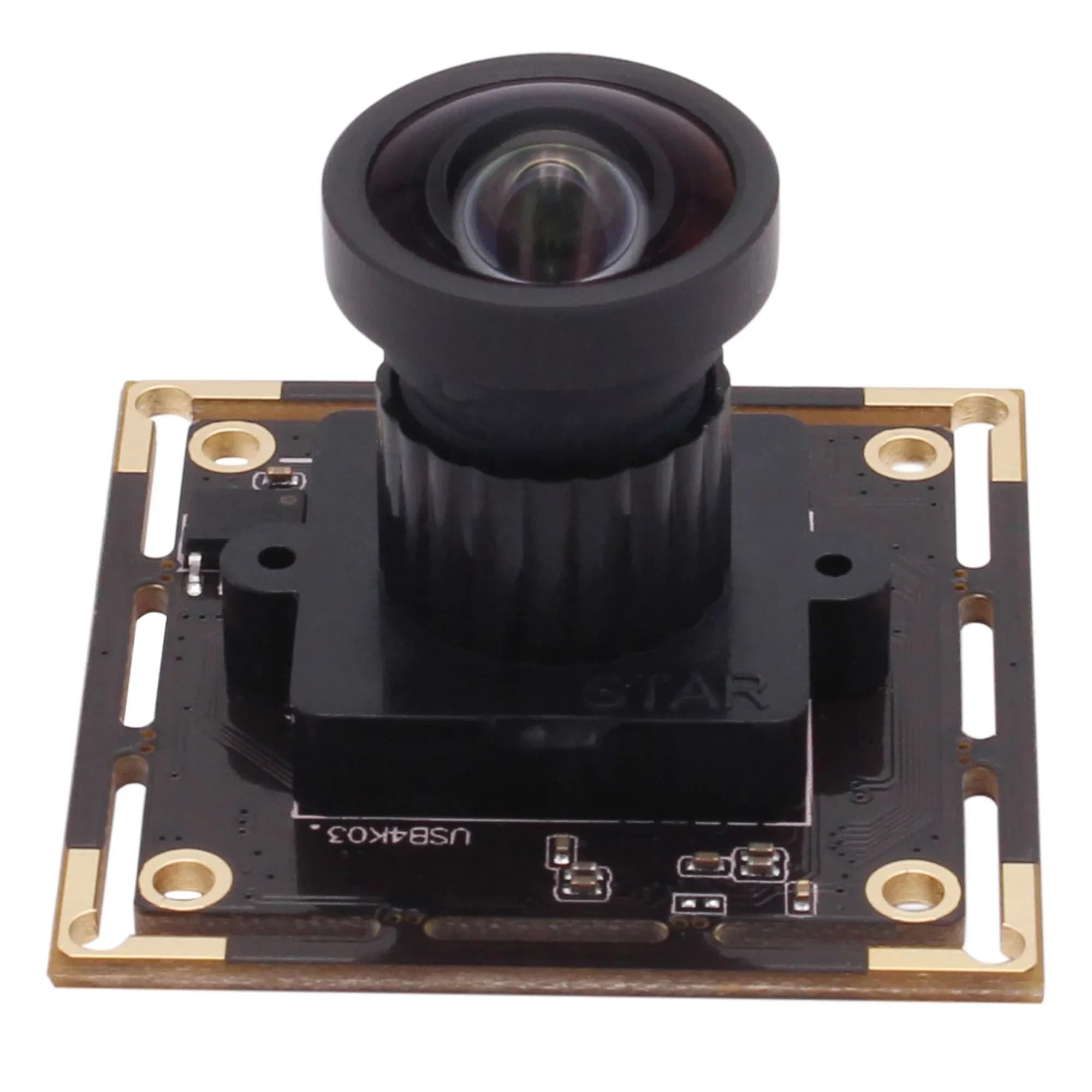 ELP No Distortion Obiettivo 110 gradi 4K 3840x2160 Webcam USB CMOS IMX415 Visione artificiale Telecamera industriale incorporata Sicurezza 4K