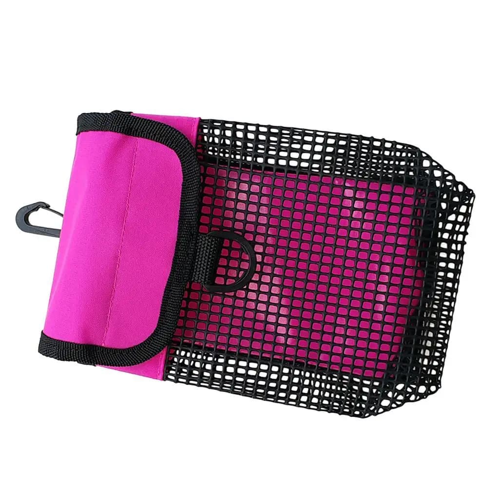 Borsa a rete impermeabile in PVC e nylon per bobina da snorkeling e immersione, contenitore per boa di segnalazione subacquea