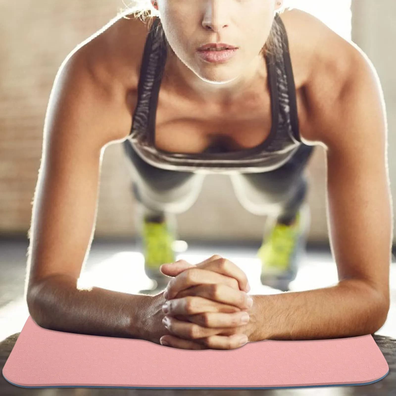 Anti-slip Mat for Yoga, Flexible Protective Bearing, Convenient Elbow and Knee Support, Fitness and Exercise Accessories