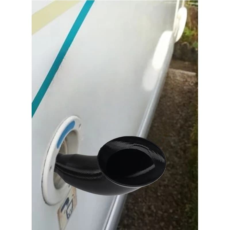 1pcs RV Fresh Water Tank Fill Funnel Water Inlet Adapter for Caravan Campervan Motorhome Travel Trailer Water Tank Accessories