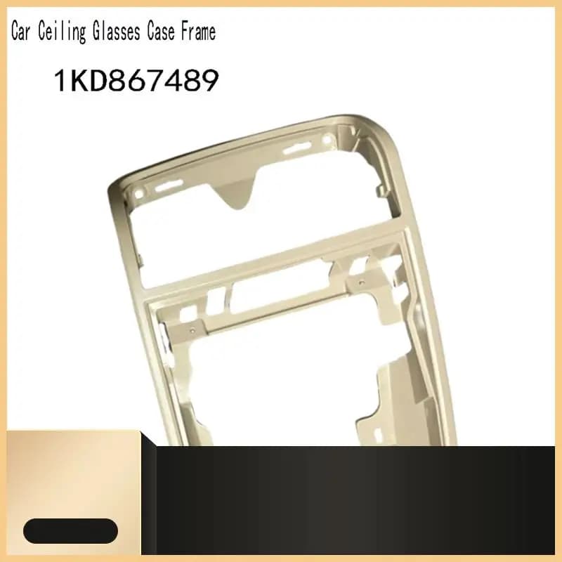 1KD867489 Custodia per occhiali da soffitto per auto per VW Passat B6 Golf 5 TIGUAN Jetta Skoda Superb Porta occhiali da sole, facile installazione A