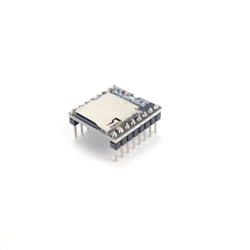 2-5-10Pcs Mini MP3 Player Module UART SPI Control TF Card for Arduino Raspberry Pi DIY Audio Projects