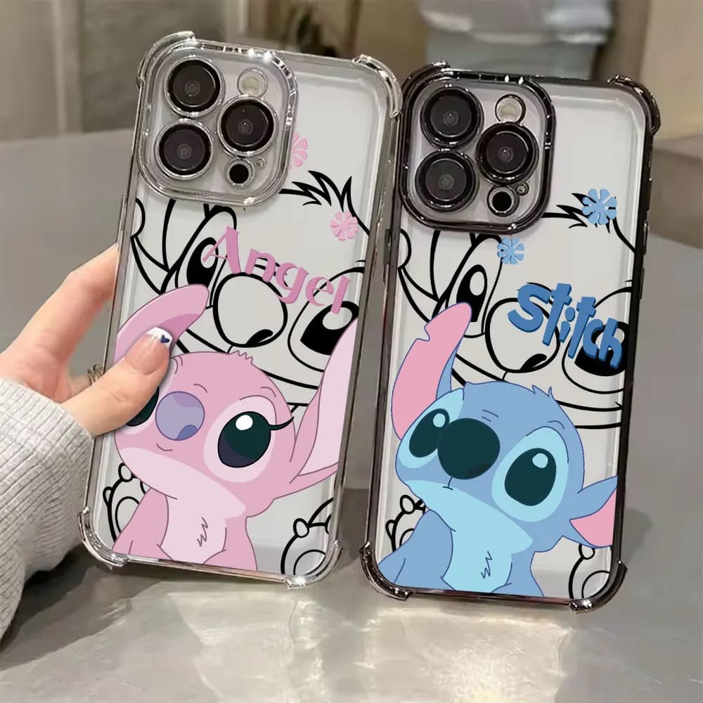 Custodia Protettiva in Silicone Angel Stitch Carina per Xiaomi Poco X8 Pro Max, X5, X6, X7, F4, F5, F7 Pro, F8 Ultra, M7, X8Pro