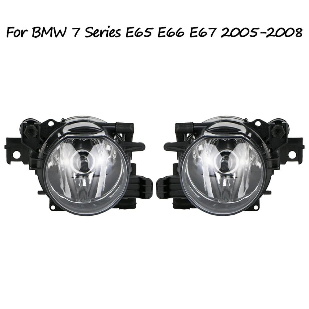 For BMW 7 Series E65 E66 E67 Facelift 2005 2006 2007 2008 Fog Lamp Front Bumper Anti Fog Light 63176943415 63176943416
