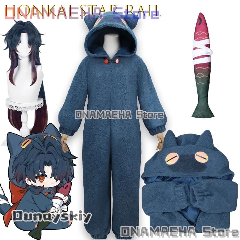 ONAMAEHA@Game Honkai Star Rail blade Dormitory Series Pigiama Cosplay Outfit Replica autentica Anime Sleepwear Inverno addensato
