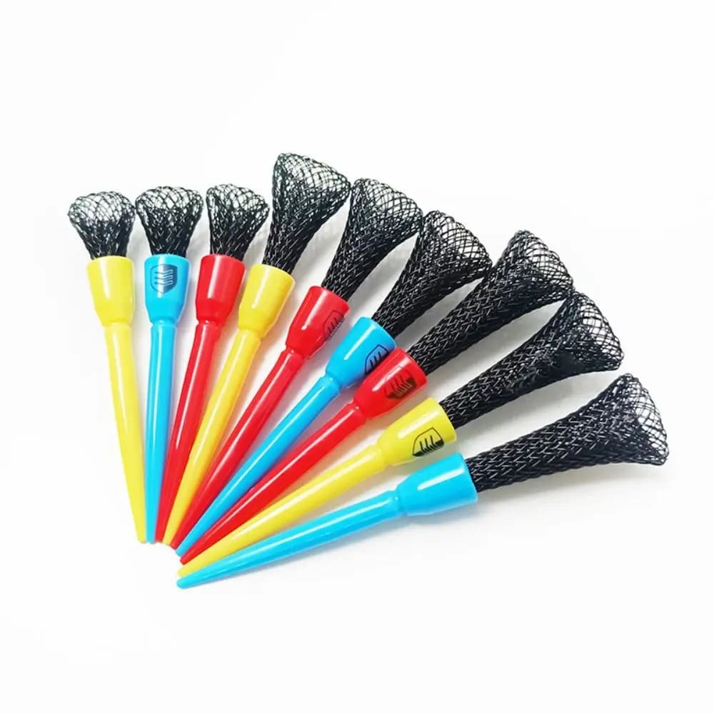 New Low-Resistance Mesh Golf Tee Elastic Net-Shaped Ball Stud Wear Resistant Reduce Drag Golf Tee Holder Practice