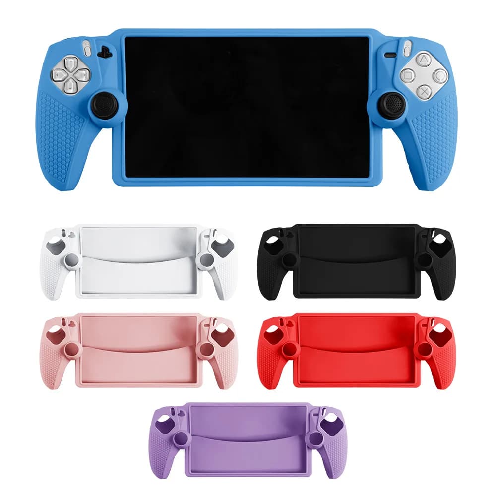 Custodia protettiva in pelle per SONY Playstation PS5 Custodia in silicone Custodia portatile per SONY PS5 Controller Accessori Scatola Graffi