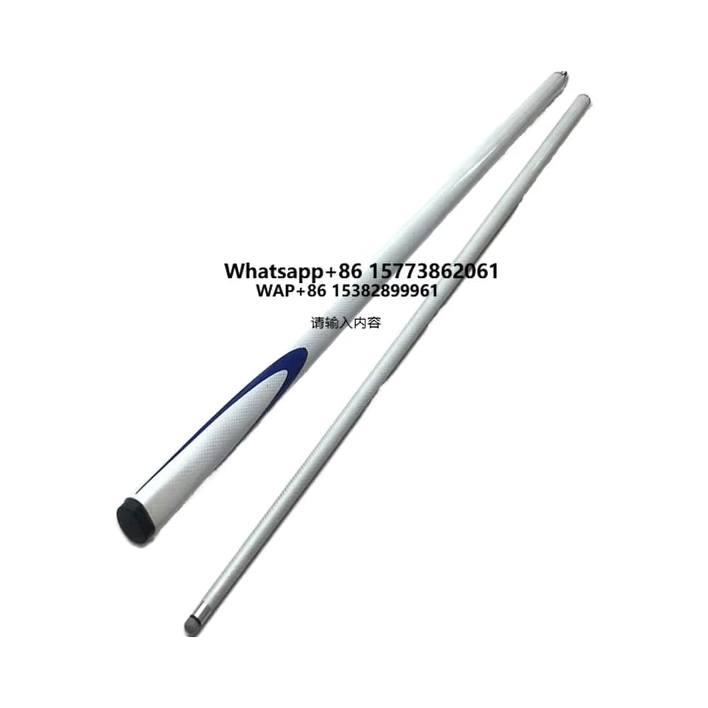 Stecca da Biliardo Honor-32 in Fibra di Carbonio con Giunto in Acciaio da 57 Pollici | Stecca da Biliardo Bianca con Punta da 9,5mm | Stecca da Biliardo Resistente