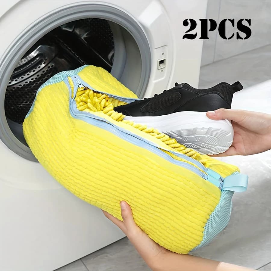 1/2 pcs bag for washing machine shoes bag for laundry shoes for washing machine and dryer bag for washing shoes reusable for all types of shoes