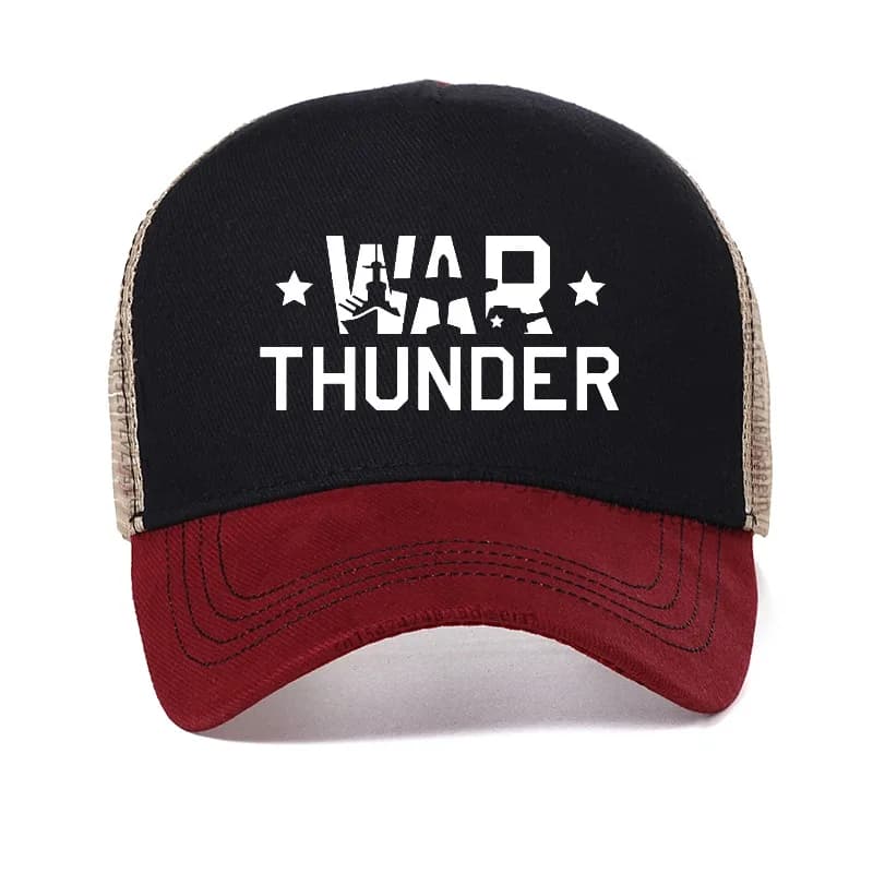 War Thunder Game Baseball Cap Men Women Outdoor Sun Cap Unisex Style Summer cool Mesh Soft Breathable Hats Casquette