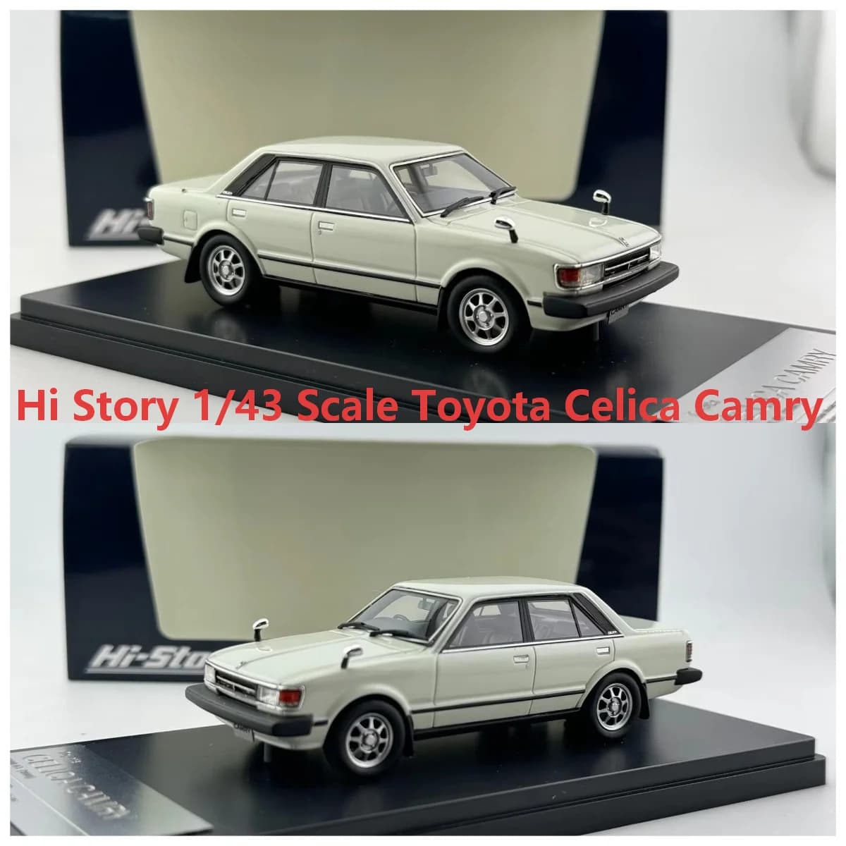Flaws Explosion Window Hi Story 1/43 Scale Toyota Celica Camry Resin Car Model