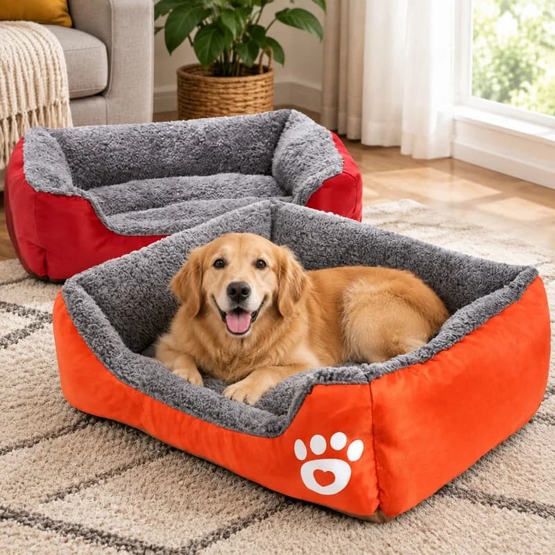 Soft Plush Sleep Mat for Small Dogs and Cats, Comfortable Cushion for Puppies and Chihuahuas