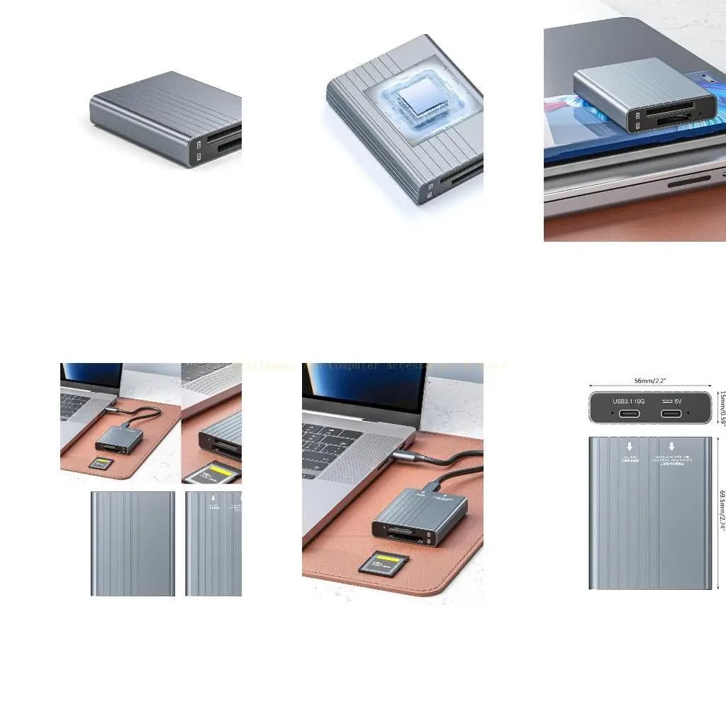 Lettore schede USB CfexpressType A/B Reader Card Adattatore Gen2 10GBP per