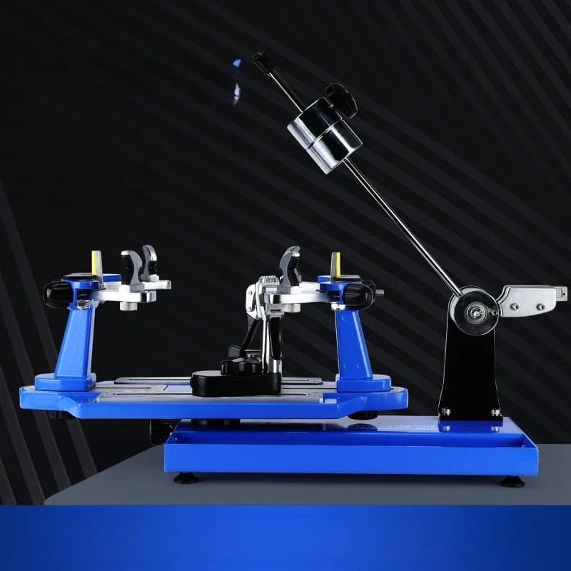 Tennis badminton racket heavy hammer wire pulling machine Flyer No. 5 net feather universal threading machine household