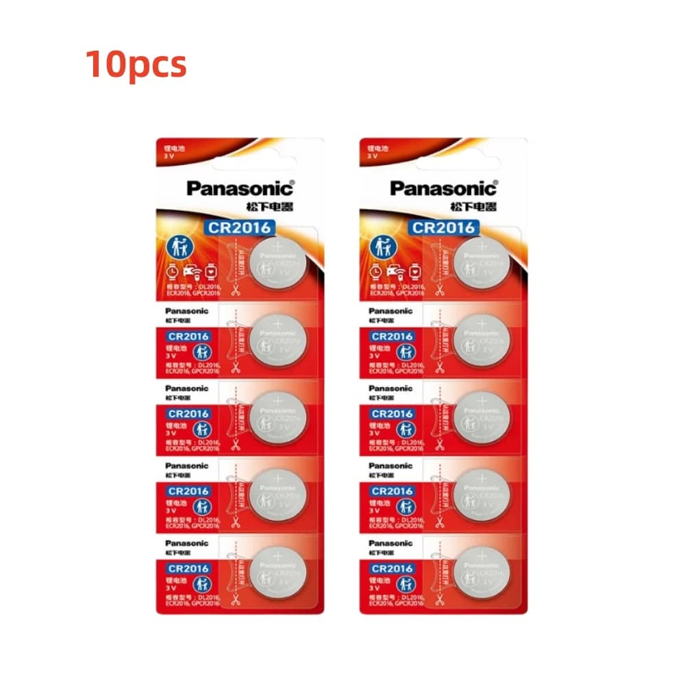 2-50 pezzi batteria al litio Panasonic per telecomando per auto orologio scheda madre scala pulsante cella a bottone CR2016 DL2016 BR2016