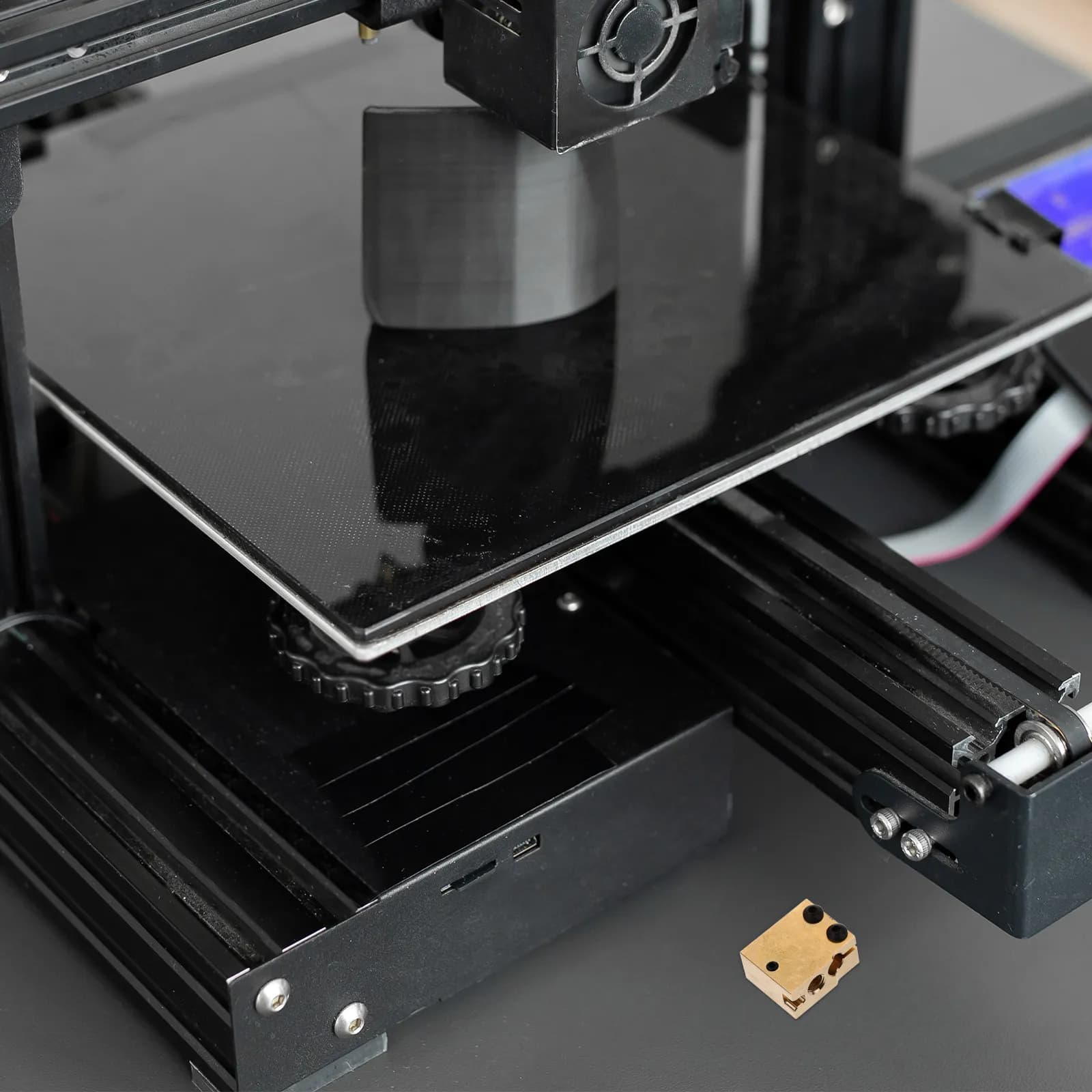 Blocco Riscaldante Hotend in Lega di Zinco per Stampante 3D, Accessori per Estrusore ad Alta Precisione