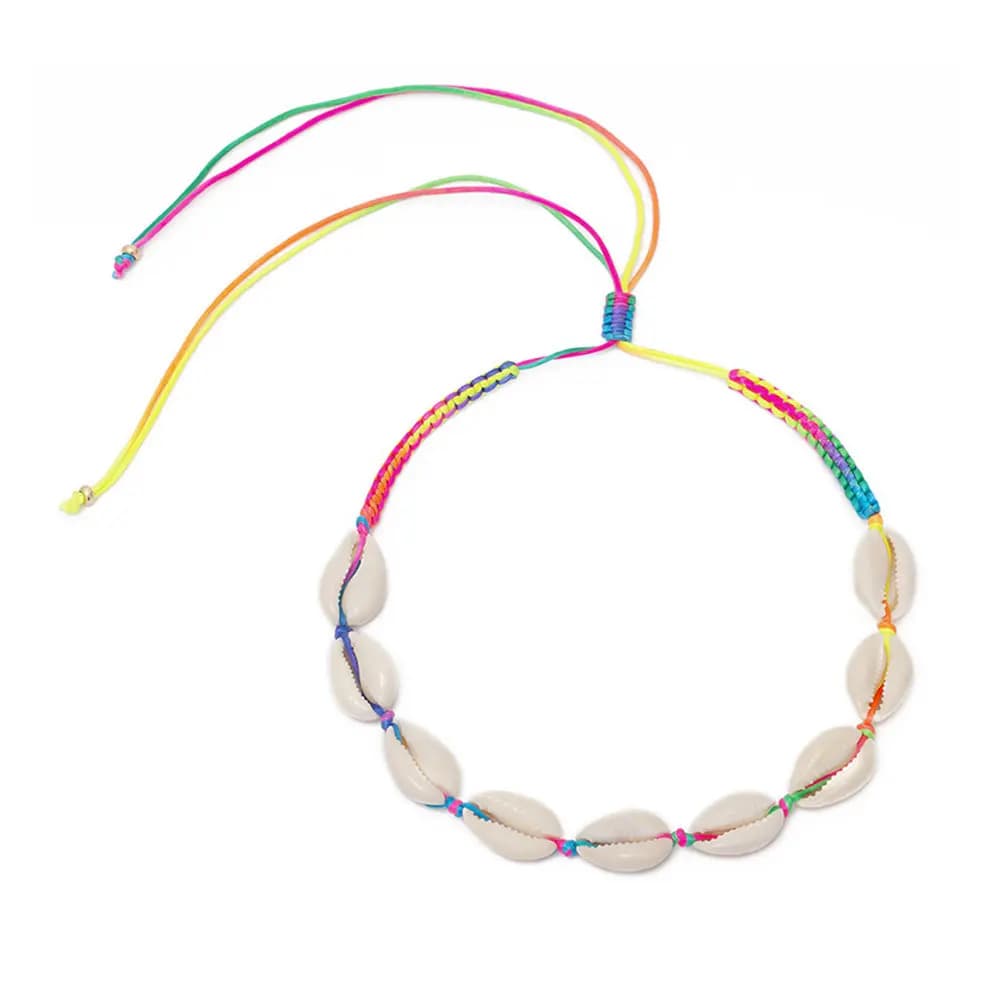 Shell Necklace For Women Ethnic Style Natural Shell Jewelry Creative Fashion Necklace Summer Party Beach Accessory