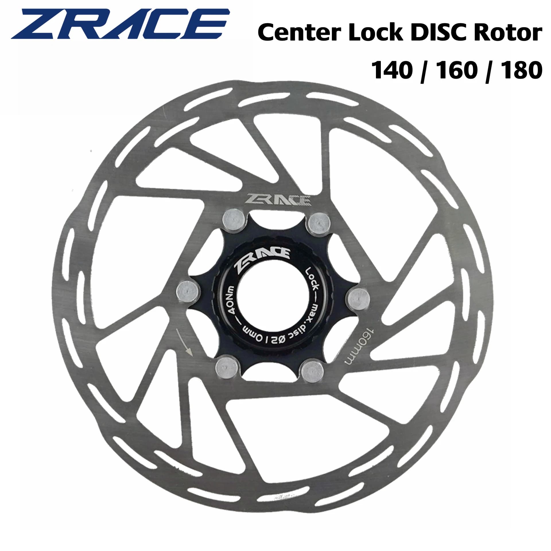 ZRACE Center Lock disco rotore bici freno rotore forte dissipazione del calore rotore flottante 140mm 160mm 180mm MTB/freno a disco stradale