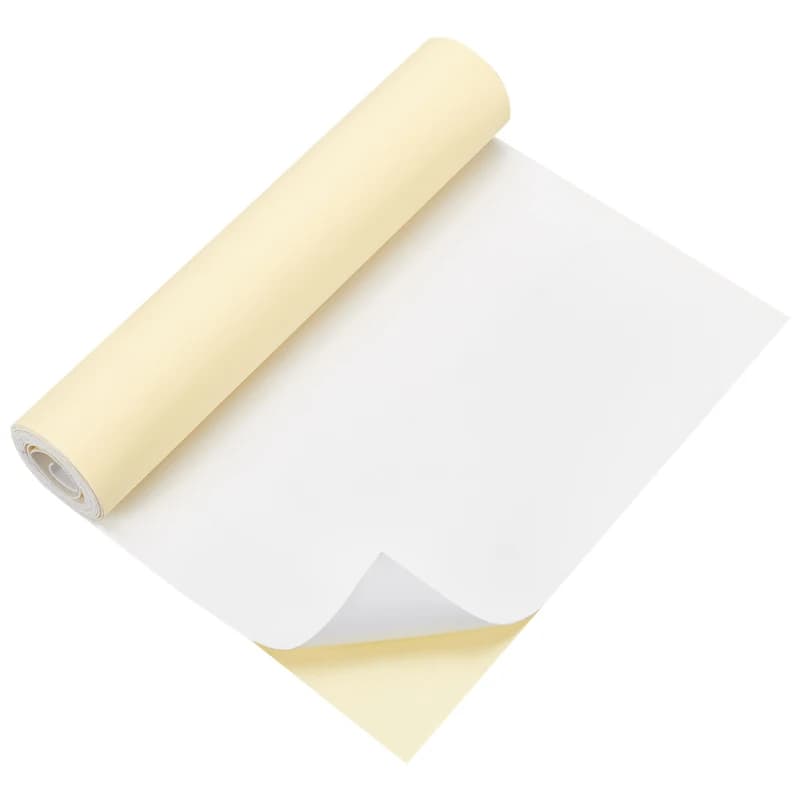 Autoadhesive EVA Foam Roll thick 1mm 78.7x11.8 inch white foam padding sheet for furniture that protect Gap filling costumes