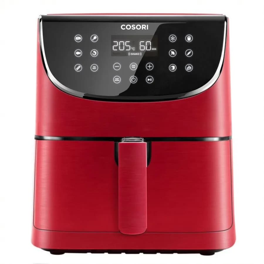 Air Fryer 5.8QT XL Without Oil, 11-in-1 Programmable Air Electric Oven with Preheating and Agitation Reminder, Equipped with D